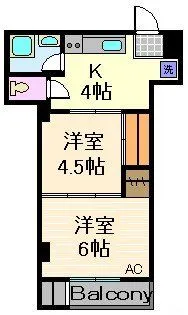 イールビル【3階】の間取り