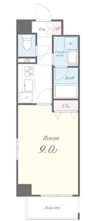 REX(レッキス)【3階】の間取り