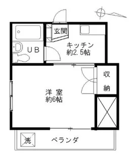 オリンポス旭【2階】の間取り