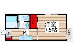 Lucky Bear【1階】の間取り