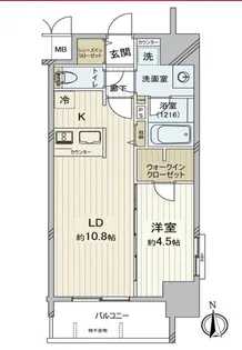 プレサンス新栄町ギャラント【3階】の間取り