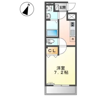 ソレイユ ルブァン ~Soleil Levant~【3階】の間取り