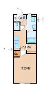 RMS大新田【2階】の間取り