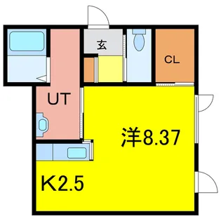 SkyHills【1階】の間取り