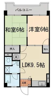 ニューいわきビル【3階】の間取り