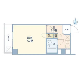 深川会館ビル【3階】の間取り