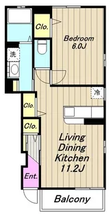 グランシャリオII番館【1階】の間取り