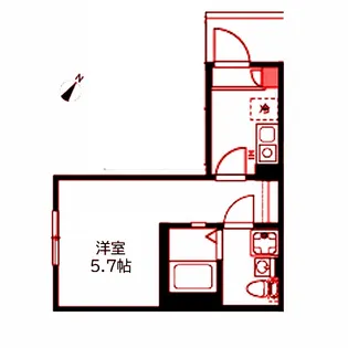 プライム大口【2階】の間取り