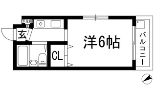 第一インテリジェントビル【7階】の間取り