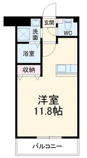 ウイングテラス実籾【2階】の間取り