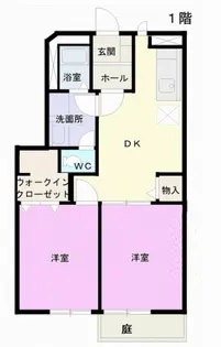 ピーチピット【1階】の間取り