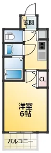 エスリード京橋グレイス【8階】の間取り