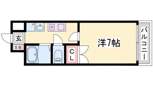 北野マンション【3階】の間取り