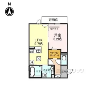 プライムコート【1階】の間取り