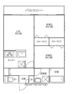 センチュリーオーク B棟【2階】の間取り