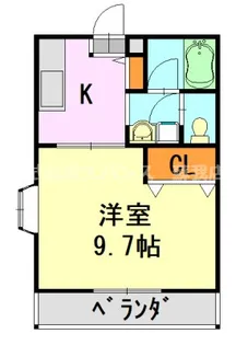シャテロ蘇我【2階】の間取り