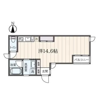 モン・サン・リュール経堂【1階】の間取り