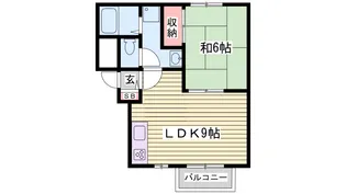 ハイツ48【1階】の間取り
