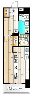 will Do浜崎通【2階】の間取り