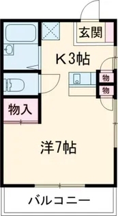 オーブドゥ松葉【2階】の間取り