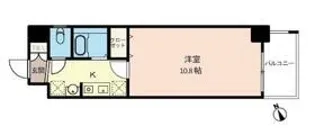 LaSante鵜の森【5階】の間取り