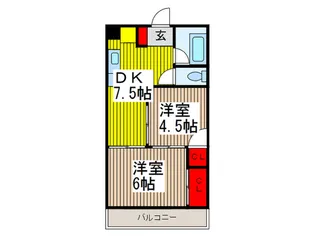 EXCEED川口【6階】の間取り