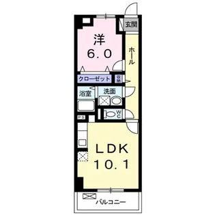 ヴェルデ ストーリアII【2階】の間取り