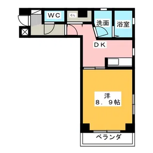グランヒルズ壱番館【3階】の間取り