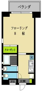 レジデンスFJ【2階】の間取り