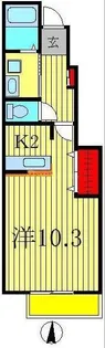サンリット ファミーユ II【1階】の間取り