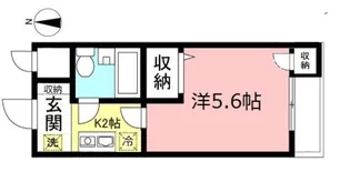 ヤマグチマンション【2階】の間取り
