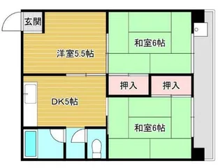 リノグランベル姫路【2階】の間取り