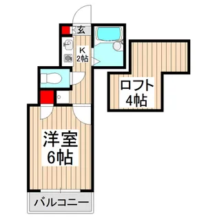 ベルフォーレ【2階】の間取り