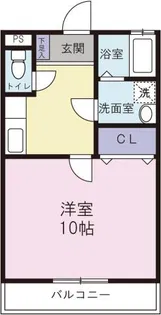 ファミール西町【3階】の間取り