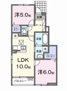 エターナルヒルズ【1階】の間取り
