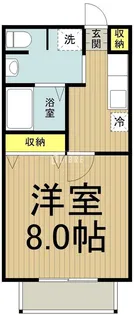 サントリナ【1階】の間取り