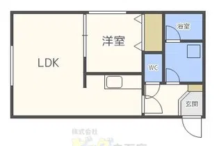 サザンフィールド東札幌【3階】の間取り