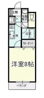 ケイムII【1階】の間取り