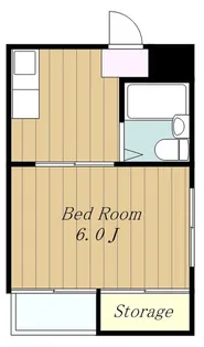 旭マンション【3階】の間取り