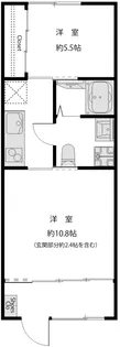 アプローズ下北沢の間取り