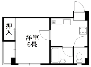 パレス鷹匠一番館【2階】の間取り