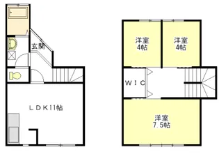 Twin Apexの間取り