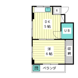 メゾン虹ヶ丘【3階】の間取り