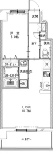 MARIBU FLAT(マリブフラット)【4階】の間取り