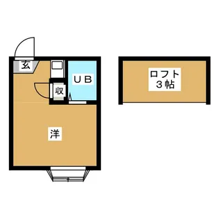 東京都文京区目白台3【アパート】の間取り