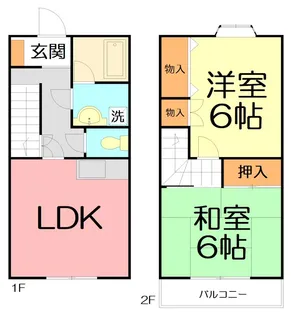 神奈川県秦野市平沢【一戸建】の間取り