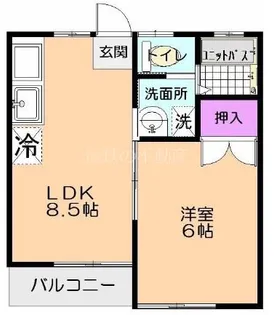 MP-III番館【1階】の間取り