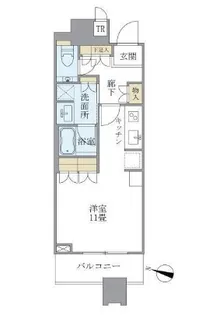 N BrilliaTowers目黒ノースレジデンス【14階】の間取り