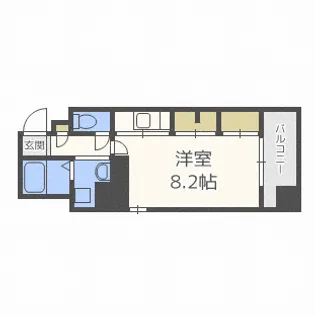 北海道札幌市北区北六条西6【マンション】の間取り