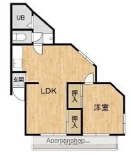 グリーンコート【2階】の間取り